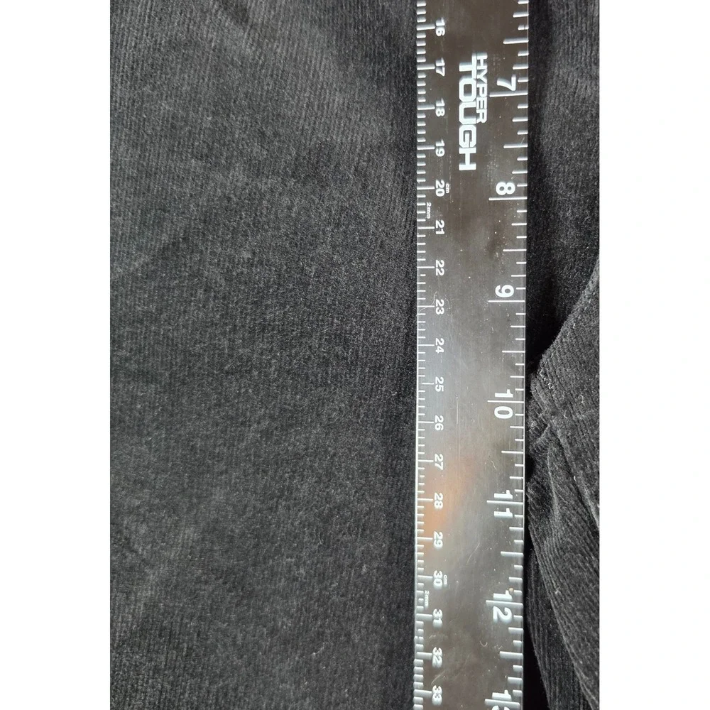 Lauren Ralph Lauren Black Corduroy Pants Womens 6 Stretch‎ Bootcut LRL Jeans Co